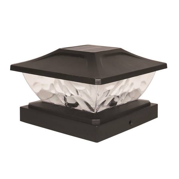 Photo of 4-Pack Color Changing Solar LED Post Cap Lights