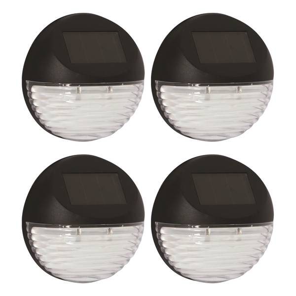 Photo of 4-Pack Solar Wedge Light Round