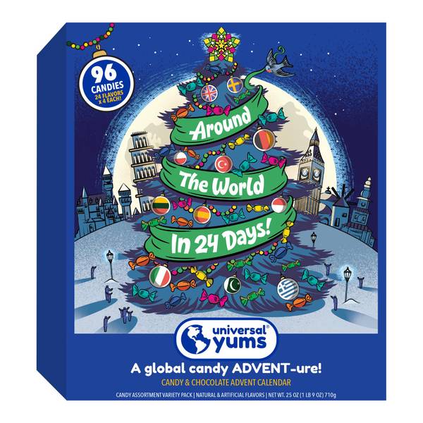 Photo of Around The World Candy Advent Calendar