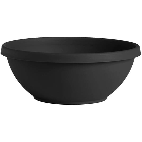 Photo of 14" Terra Bowl Black Planter