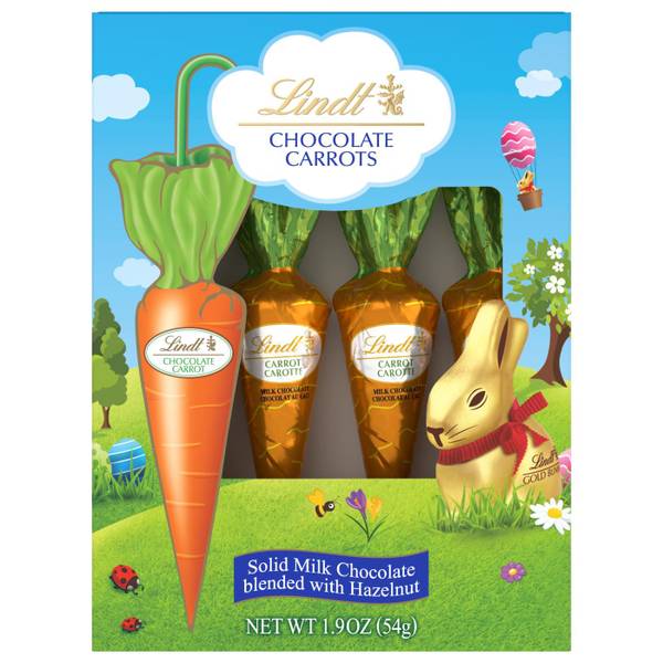 Photo of 4-Pack Milk Chocolate Hazelnut Carrots