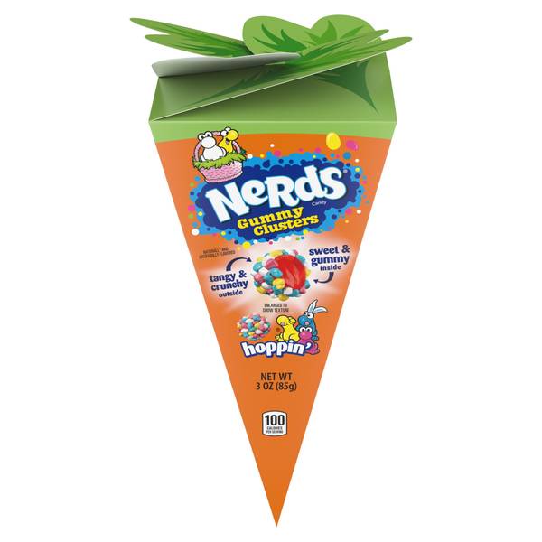 Photo of 3 oz Hoppin' Gummy Clusters Novelty Carrot