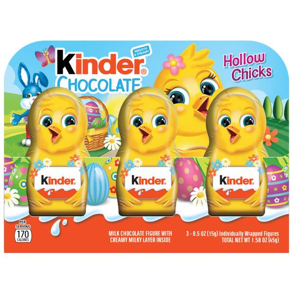 Photo of 3-Pack Milk Chocolate Hollow Chicks