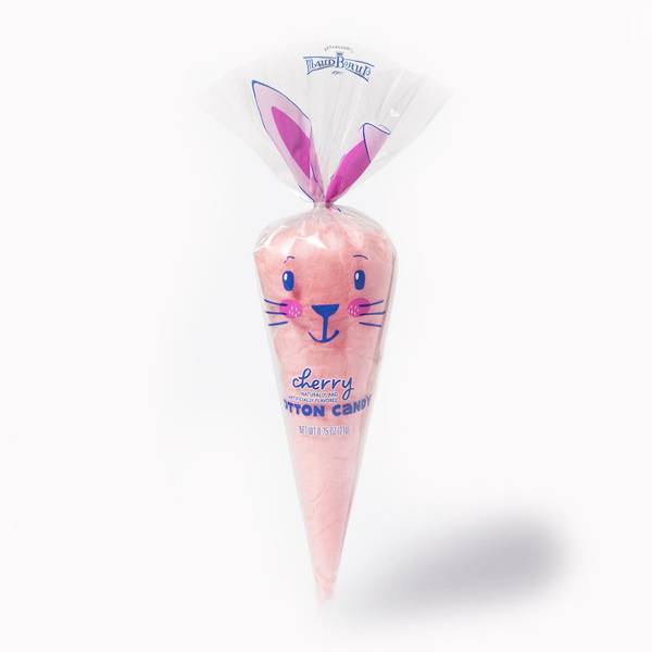 Photo of .75 oz Bunny Cherry Cotton Candy Cone
