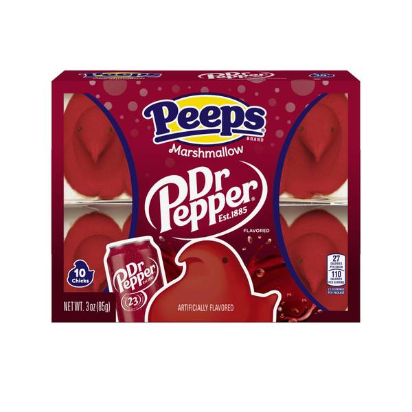 Photo of 10-Count Dr. Pepper Flavored Marshmallow Chicks