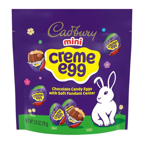 Photo of 2.8 oz Mini Creme Egg Chocolate with Fondant Easter Candy Bag