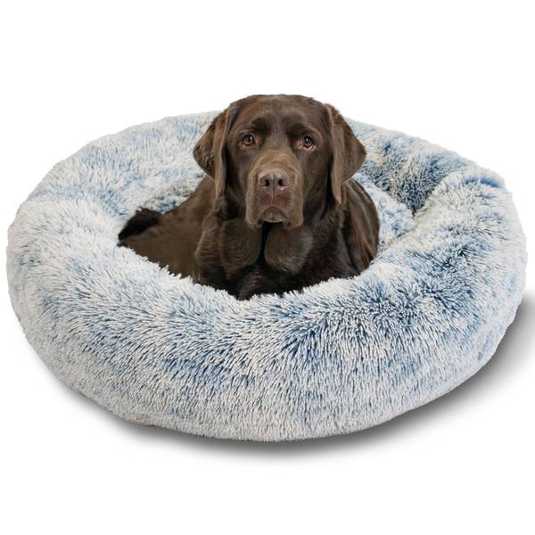 Photo of 36" Large Calming Donut Dog Bed