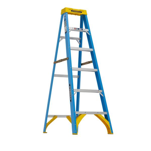 Photo of 6' Type I Fiberglass Stepladder