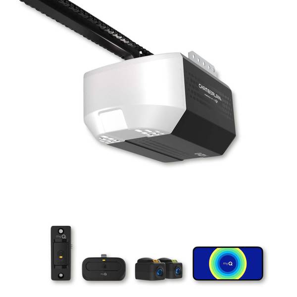 Photo of 1/2 Horsepower Chain Drive Smart Garage Door Opener with myQ Connectivity