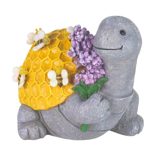 Photo of Solar Turtle Beehive Shell Statue
