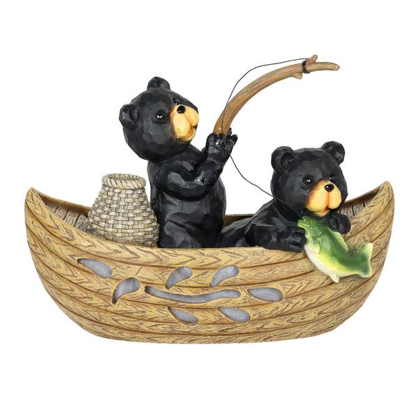 Photo of Solar Fishing Bears on Boat