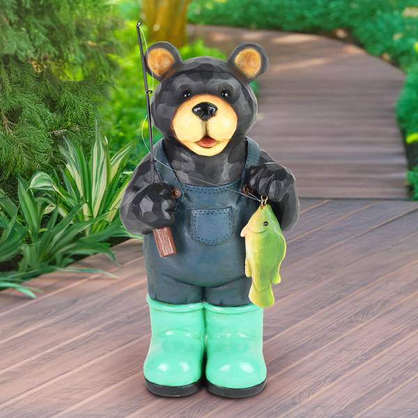 Exhart Fishing Bear in Green Boots - 80951 | Blain's Farm & Fleet
