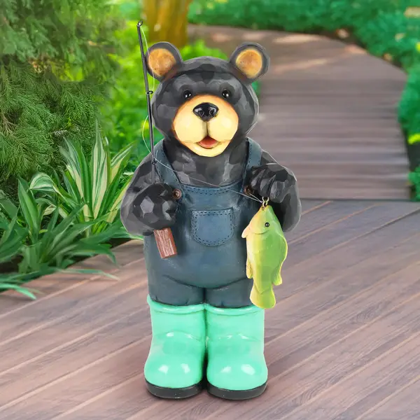 Exhart Fishing Bear in Green Boots - 80951 | Blain's Farm & Fleet