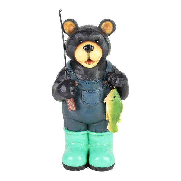 Photo of Fishing Bear in Green Boots
