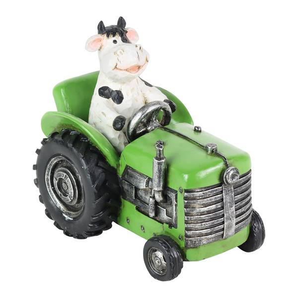 Photo of 8" Cow on a Tractor
