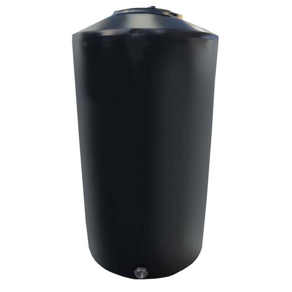 Photo of 250-Gallon Black Vertical Water Tank