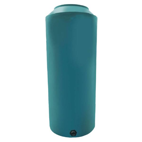 Photo of 250-Gallon Green Vertical Water Tank