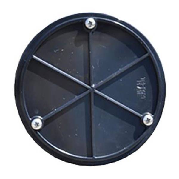 Photo of 4" Cover Plate PE Black