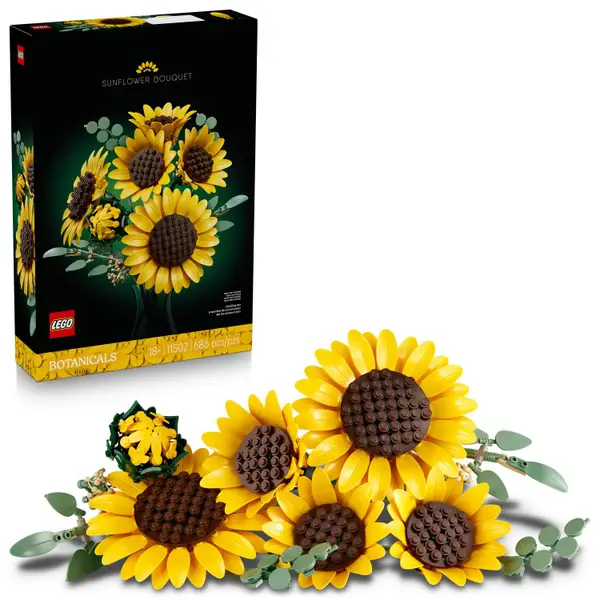 LEGO Botanicals Sunflower Bouquet 11502 Building Set - 6588542