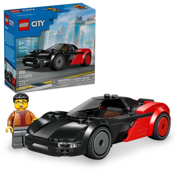 Photo of City EV Supercar 60486 Building Toy