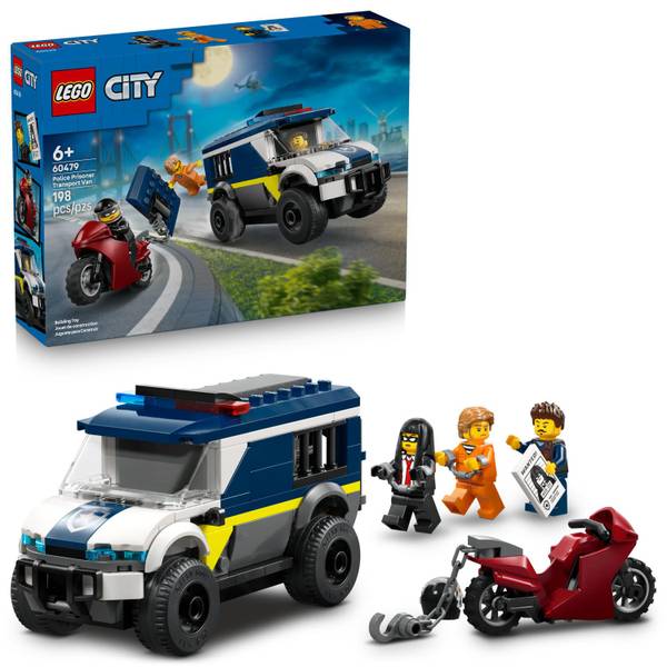 Photo of City Police Prisoner Transport Van 60479 Building Toy