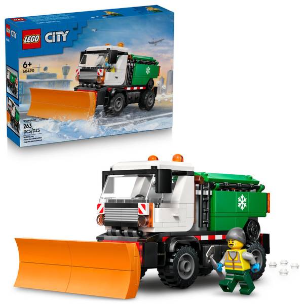 Photo of City Snowplow Truck 60490 Building Toy