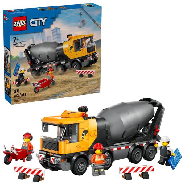Photo of City Cement Mixer Truck 60478 Building Toy