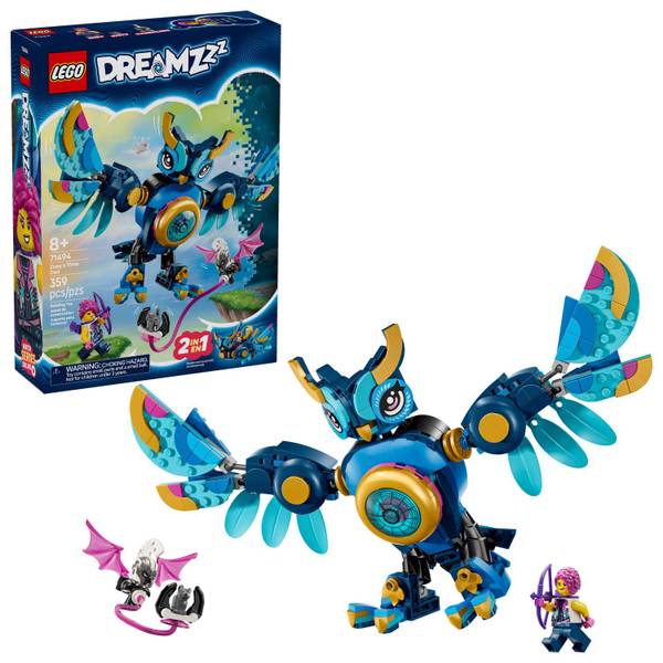 Photo of DREAMZzz Zoey's Time Owl 71494 Building Toy