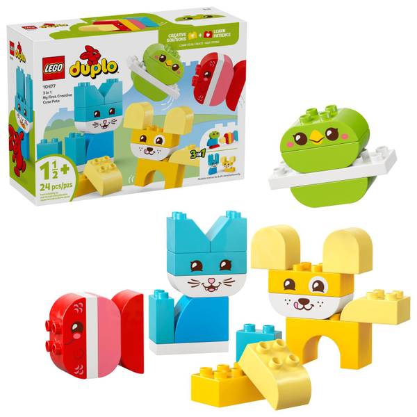 Photo of My First 3-in-1 Creative Cute Pets 10477 Building Toy