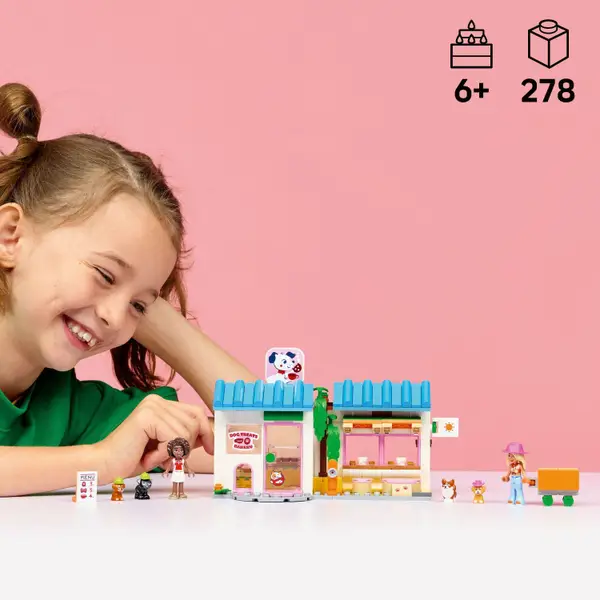 LEGO Friends Dog Treats Bakery 42677 Building Toy - 6585579