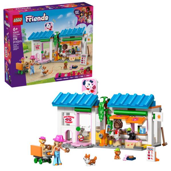 Photo of Friends Dog Treats Bakery 42677 Building Toy
