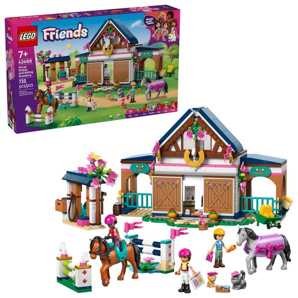 Photo of Friends Horse Stable and Riding Academy 42688 Building Toy