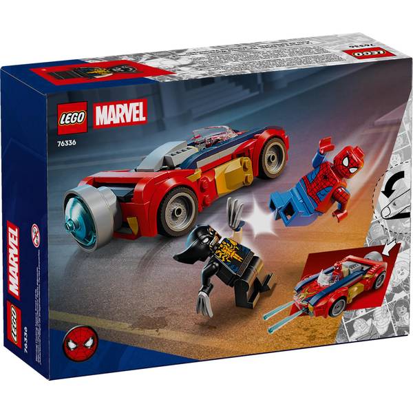 MENさん専用ページ LEGO Marvel Spider-Man Car vs. Venomized Wolverine 76336 Building