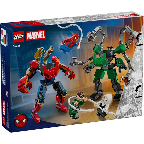 LEGO Marvel Mech Battle: Spider-Man vs. Doc Ock 76338 Building Toy