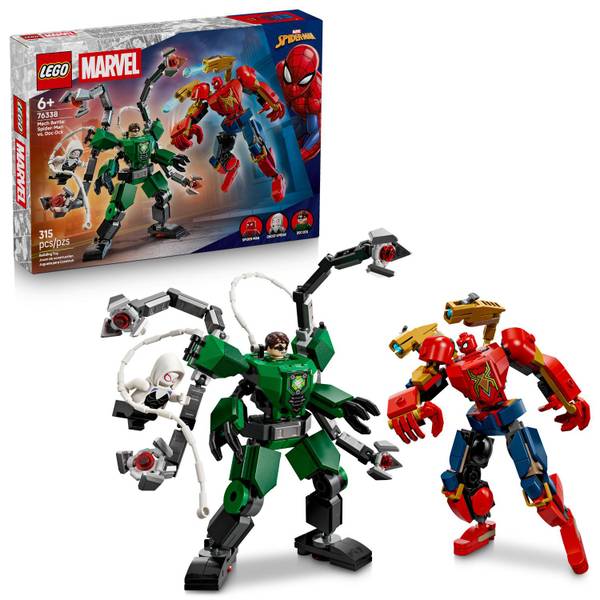 Photo of Marvel Mech Battle: Spider-Man vs. Doc Ock 76338 Building Toy