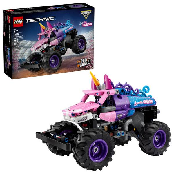 Photo of LEGO Technic Monster Jam Sparkle Smash Pull-Back 42220