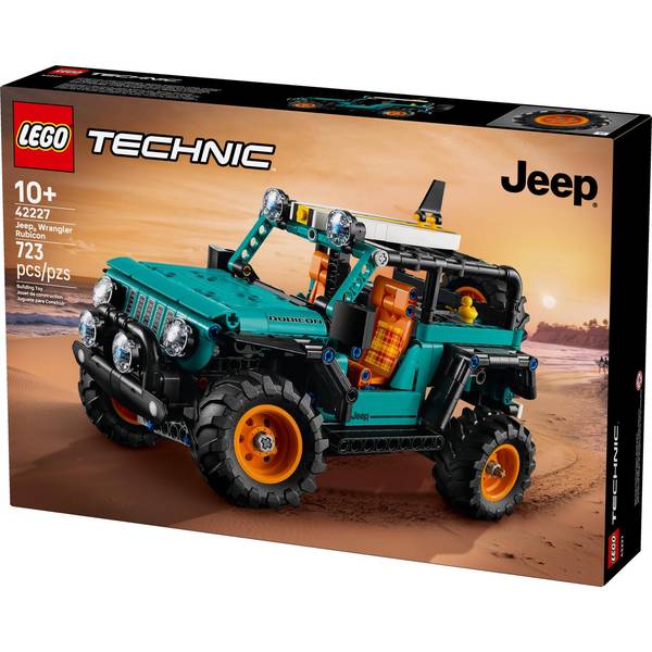 LEGO Technic Jeep Wrangler Rubicon SUV Building Set 42227