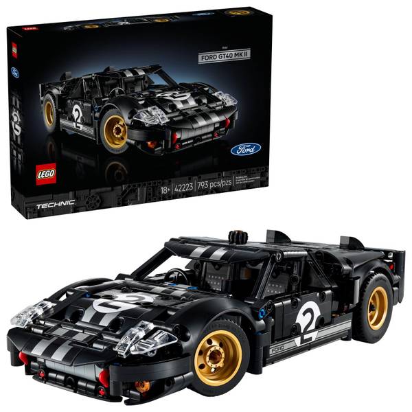 Photo of Technic 1966 Ford GT40 MKII Race Car 42223 Building Toy