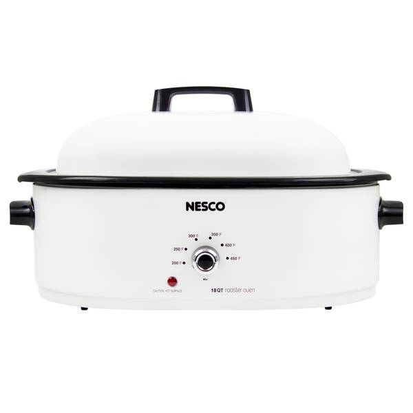 Photo of 18 Qt. Electric Roaster, White