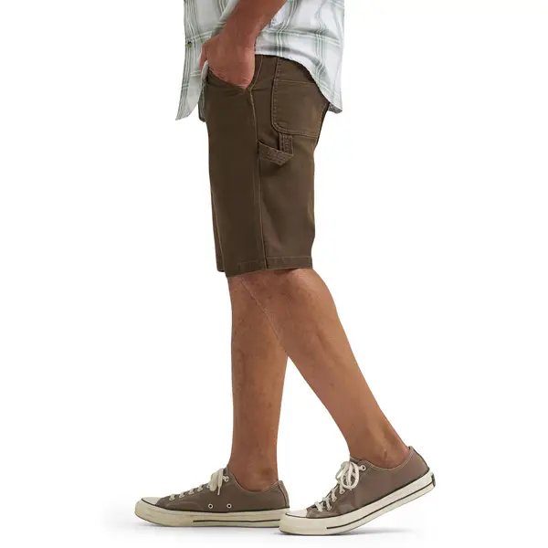 Wrangler Men's 5 Star Carpenter Shorts, Brown, 34 - 112379602-34