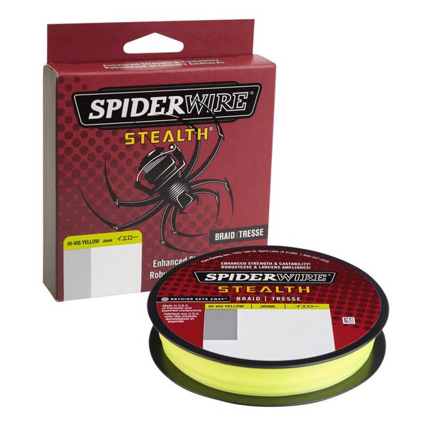 Photo of Stealth 6 lb Line, Hi-Vis Yellow 125 yards
