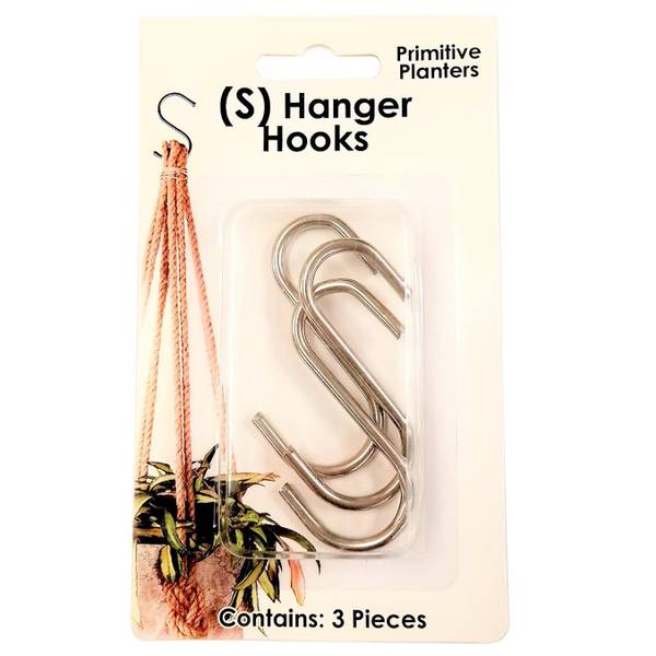Photo of 3-Count Plant Hanger S-Hooks