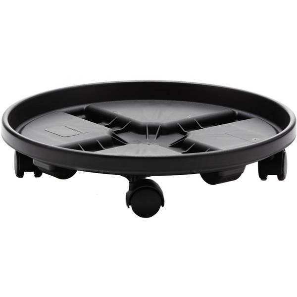 Photo of 16" Black Round Planter Caddy