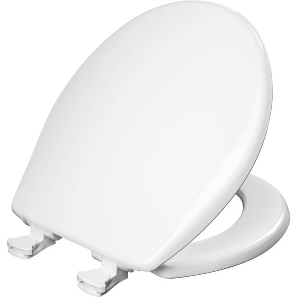 Photo of White Round Plastic Toilet Seat