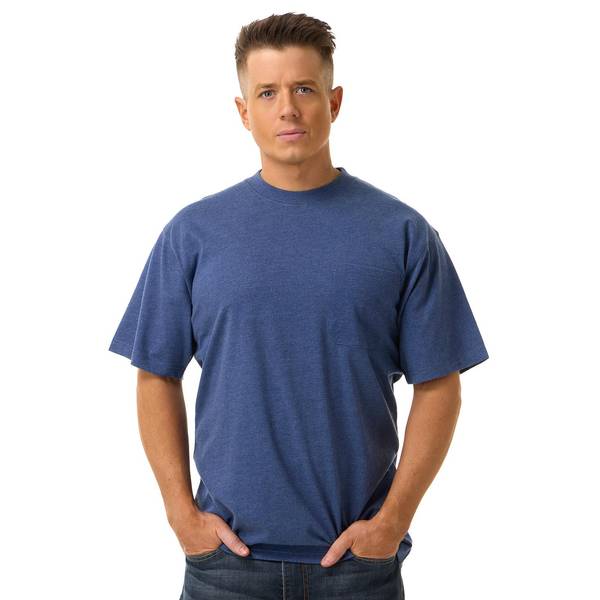 Work N' Sport Men's Jersey Pocket Tee