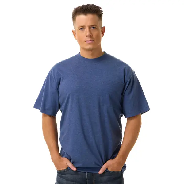 Work N' Sport Men's Jersey Pocket Tee - 74599-001WS-S | Blain's