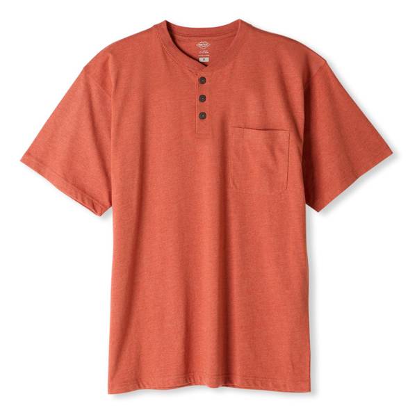 Work N' Sport Men's Short Sleeve Jersey Henley - 74569-026WS-M