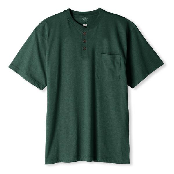 Work N' Sport Men's Short Sleeve Jersey Henley - 74567-114WS-M