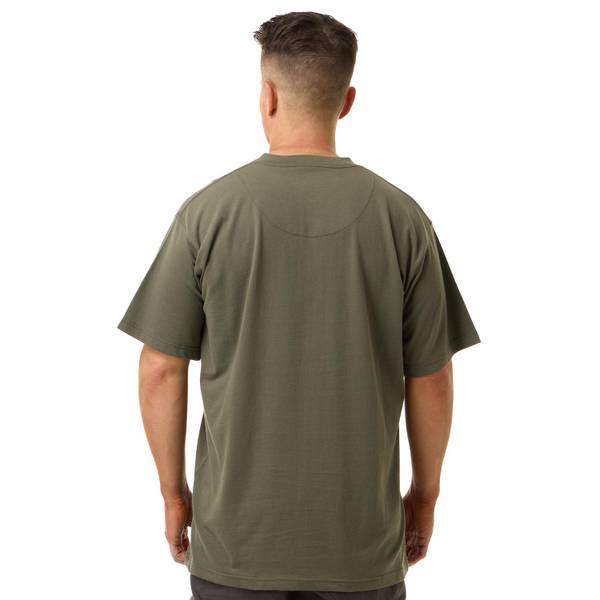 Work N' Sport Men's Short Sleeve Jersey Henley - 74569-026WS-M