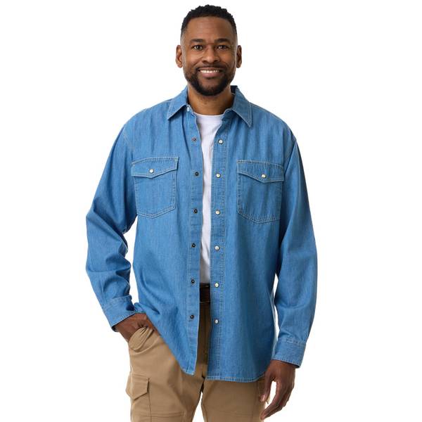 Photo of Men's Long Sleeve Denim Shirt